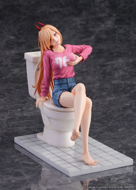 Chainsaw Man Power Scale Figure Bathroom Scene Crunchyroll Store