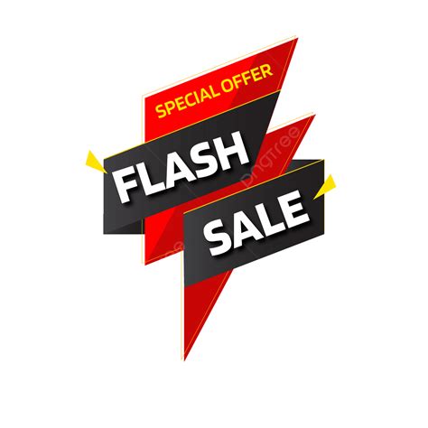 Flash Sale Offer Special Offer Sale Offer Offer PNG And Vector With