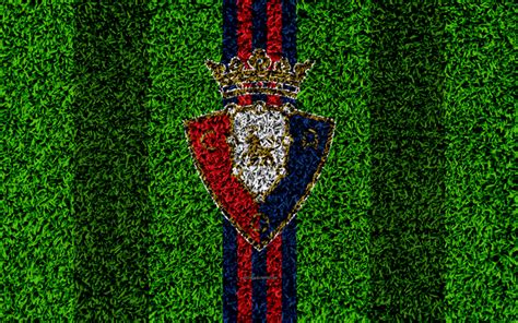 Download wallpapers CA Osasuna, logo, 4k, football lawn, Spanish ...