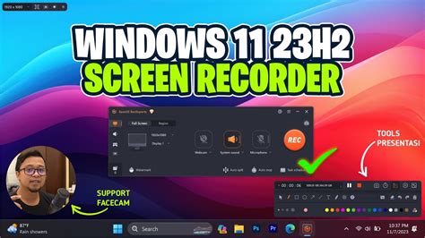 Cara Rekam Layar Di Windows 11 23H2 Dengan MUDAH 2023 YouTube