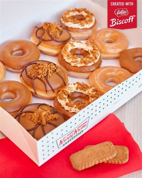 Krispy Kreme And Biscoff Have Joined Up On New Cookie Butter Donuts