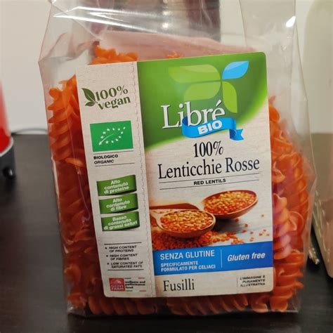 Libré bio Fusilli lenticchie rosse Review abillion