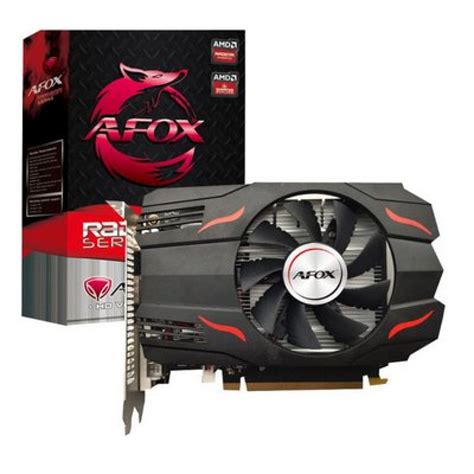 Placa De V Deo Afox Amd Radeon Rx D Gb Gddr Afrx D D H V