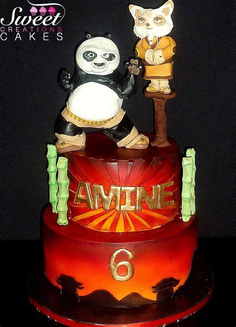 Kung Fu Panda Cake Decorated Cake By Sweet Creations Cakesdecor