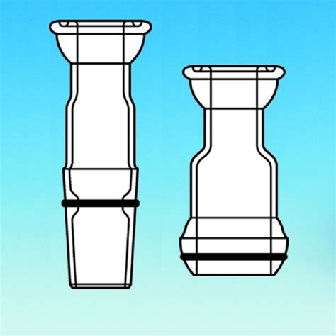 Adapter Connecting Ace Glass Incorporated Adapters Joints With