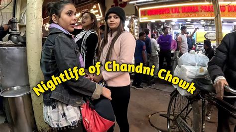 Parathe Wali Gali Chandni Chowk Delhi Delhi Nightlife Chandni