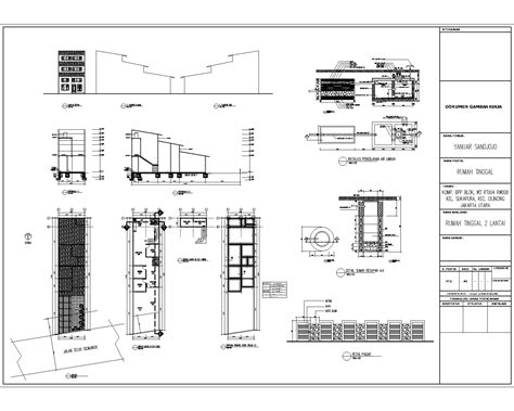 Contoh Gambar Imb Rumah Tinggal 2 Lantai Das Studio Arsitek