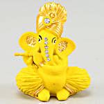 Buy Send Yellow Flute Ganesha Idol Star Combo Online Fnp