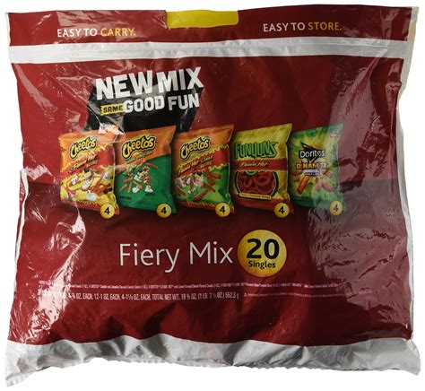 Buy Frito Lay Fiery Mix Cheetos Flamin' Hot Cheddar Jalapeno, Limin ...