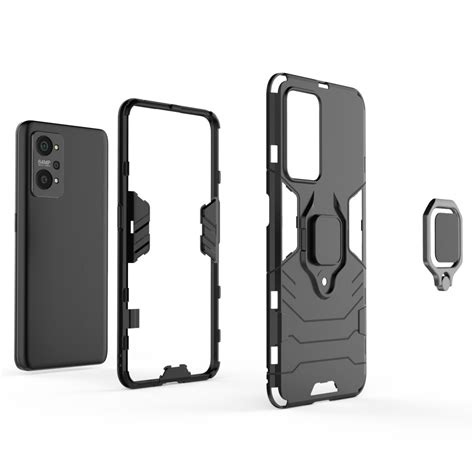 Etui Do Realme Gt Realme Gt Neo Kickstand Ring Czarne Sklep