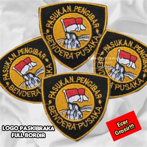 Jual Logo Paskibra Full Bordir Harga Ecer Grosir Shopee Indonesia