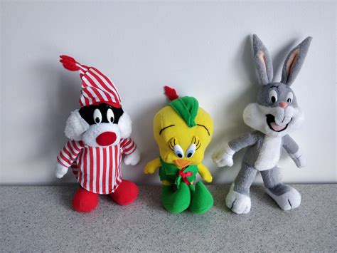 Vintage Collectible Looney Tunes Plush Dolls Looney Tunes Etsy