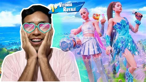 Fortnite Primeira Vit Ria A Ariana Grande Youtube