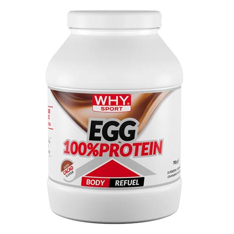 Whysport Egg Protein Cacao Integratore Proteine Delluovo G