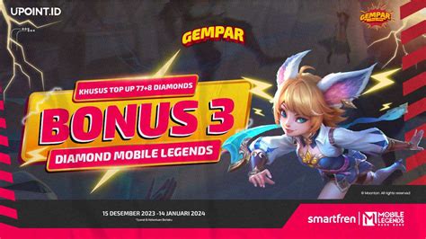 BONUS Diamonds Mobile Legends Dengan Top Up Diamonds Pakai Smartfren Di