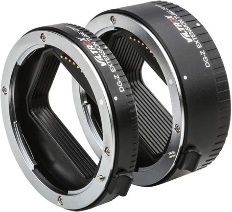 Viltrox Dg Z Auto Focus Af Macro Extension Tube Ring Set Mm Mm For