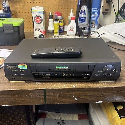 Panasonic Nv Sd Vhs Multi System Pal Mesecam Ntsc Om Remote