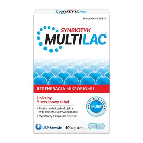 Multilac Kapsu Ki Synbiotyk Probiotyk Prebiotyk Szt