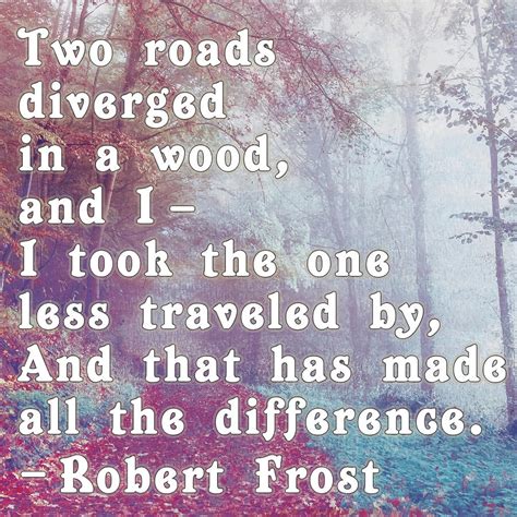 The Road Not Taken Robert Frost Poem Poster Painting By Patel Reece