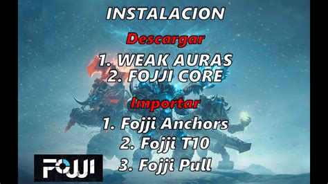 Fojji Core Weak Auras Youtube