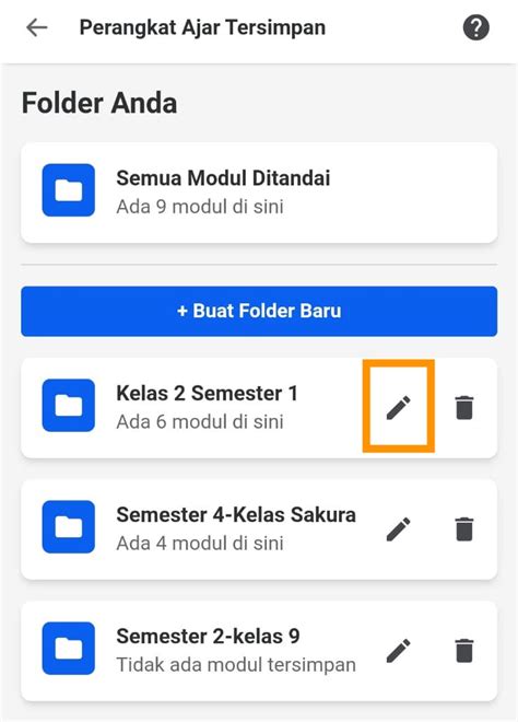 Membuat Folder Perangkat Ajar Merdeka Mengajar