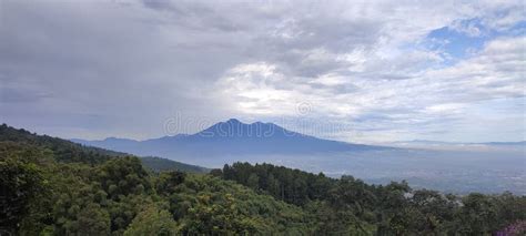 Beautiful View in Salak Mountain, Bogor, Indonesia Stock Photo - Image ...