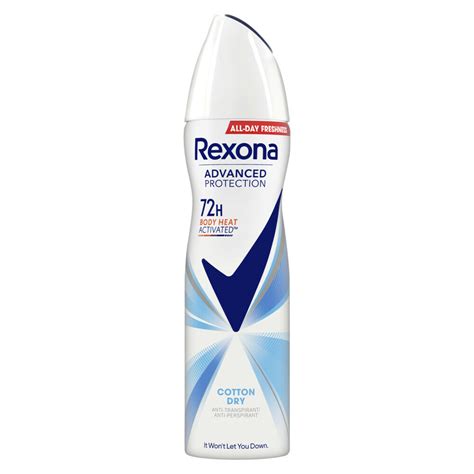 Rexona Deodorant Spray Advanced Protection Cotton Dry 150 Ml Pleinnl