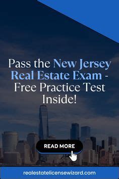 Pass The New Jersey Real Estate Exam Free Practice Test Inside In