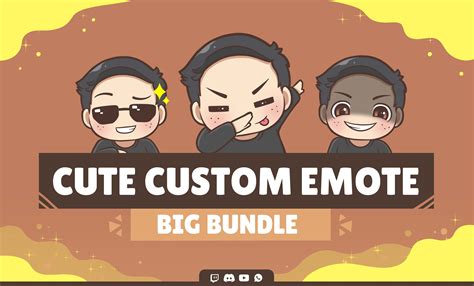 Andiwandirana I Will Draw Cute Custom Emotes For Your Twitch Bundle