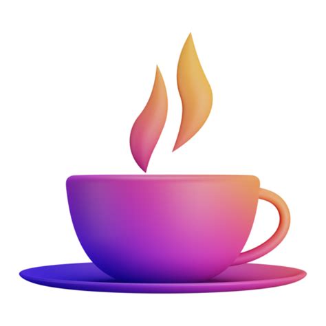 Tea Cup Coffee Drink User Interface Gesture Icons