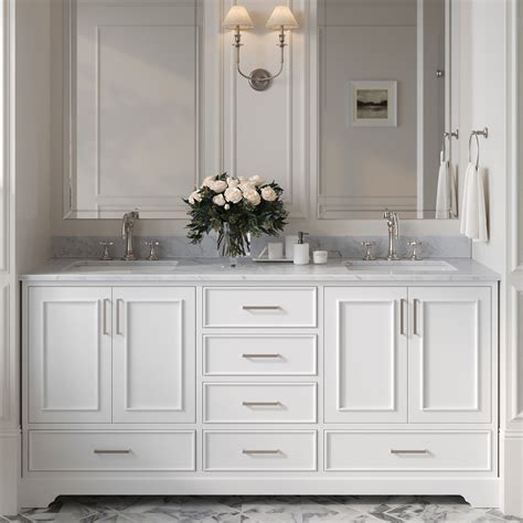 Winston Porter Peighten 72 75 Double Bathroom Vanity Base Only