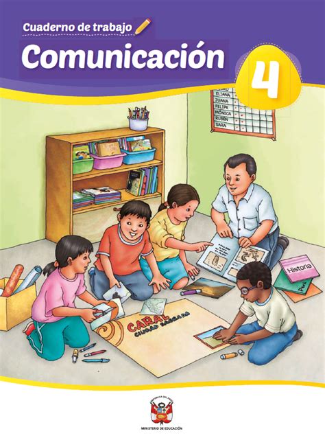 Cuaderno de trabajo Comunicación 4 Cuarto grado Primaria