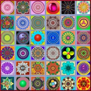 Solve Mandalas Jigsaw Puzzle Online With 440 Pieces