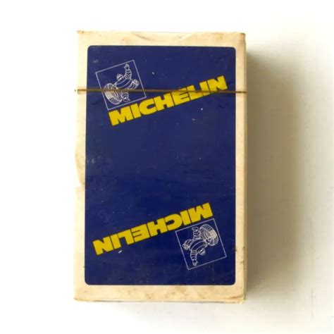 ANCIEN JEU DE Cartes Jeu De 54 Cartes De Luxe Publicitaire MICHELIN