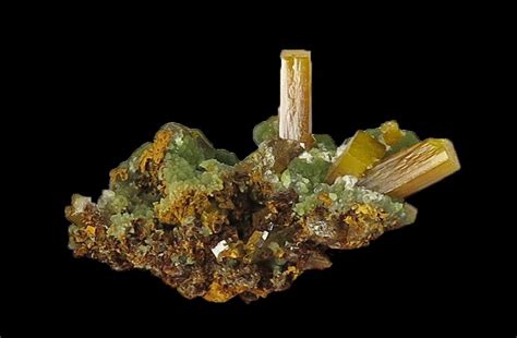 Wulfenite Mimetite Calcite 2008 Find San Juan Poniente Mina