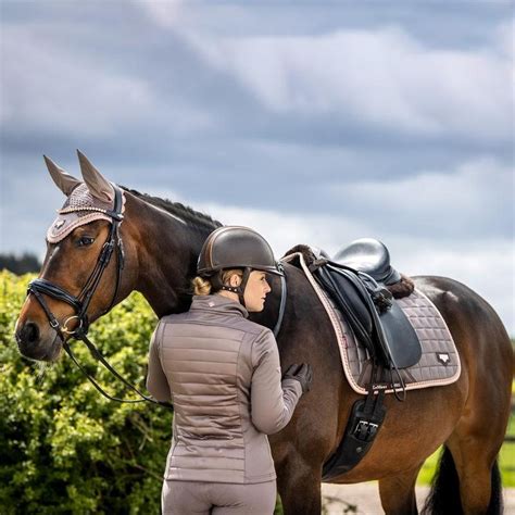 LeMieux Loire Classic Satin Dressage Square Truffle Saddlepads