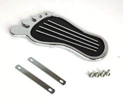 Universal Big Barefoot Gas Pedal Pad Chevy Ford Dodge Chrome EBay