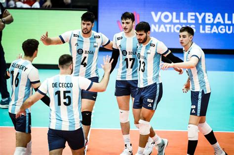 Argentina Eliminada De La Nations League De Voleibol Masculino El