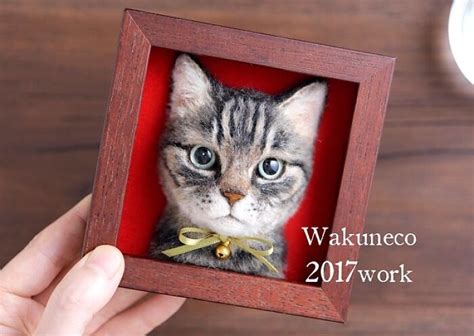 This Japanese Artist Crafts Hyper Realistic 3D Cat Portraits From