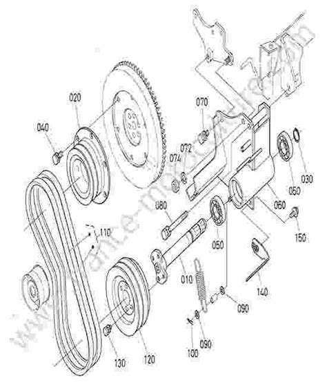 Pièces détachées KUBOTA G23 II vues éclatées documentation technique