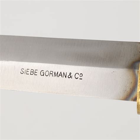 diving knife  siebe gorman  bukowskis