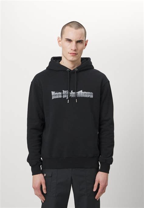 Han Kjøbenhavn Artwork Regular Hoodie Sweat à Capuche Blacknoir Zalandoch