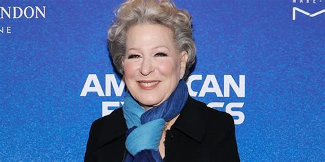 Bette Midler Reveals Shes Had ‘tailoring Done To Her Face Bette