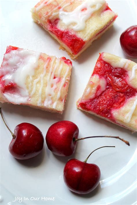 Cherry Almond Bars Recipe Almond Desserts Almond Bars Quick Desserts