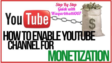 How To Enable Youtube Monetization In 2020 How To Monetize Youtube