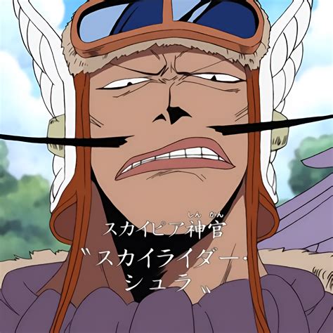 Skypiea characters | Sky people one piece, Sky shark one piece, Anime