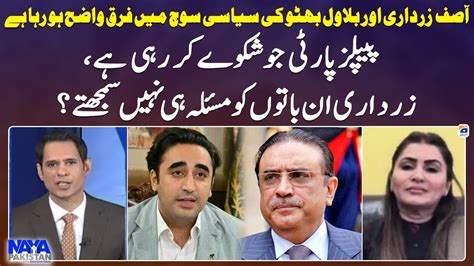 Differences Between Asif Ali Zardari And Bilawal Bhuttos Political