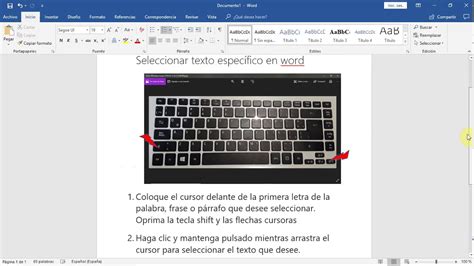 Formas De Seleccionar Texto En Word YouTube