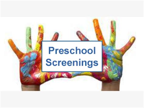 Preschool Screening Medfield Ma Patch