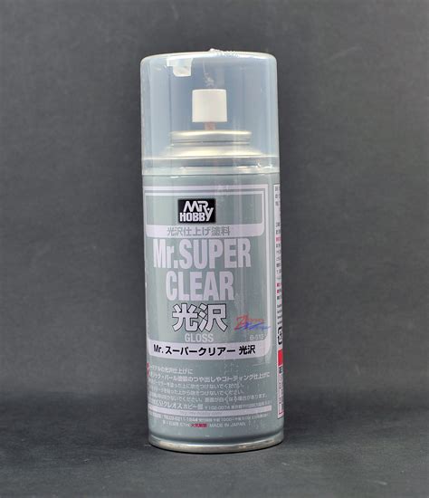 Mr Hobby Acrylic Spray 170ml Super Clear Gloss B513 Ebay